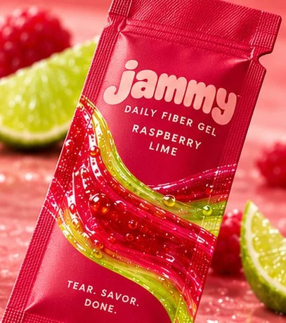 Jammy fiber gel pouch
