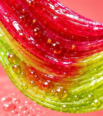 Jammy gel texture